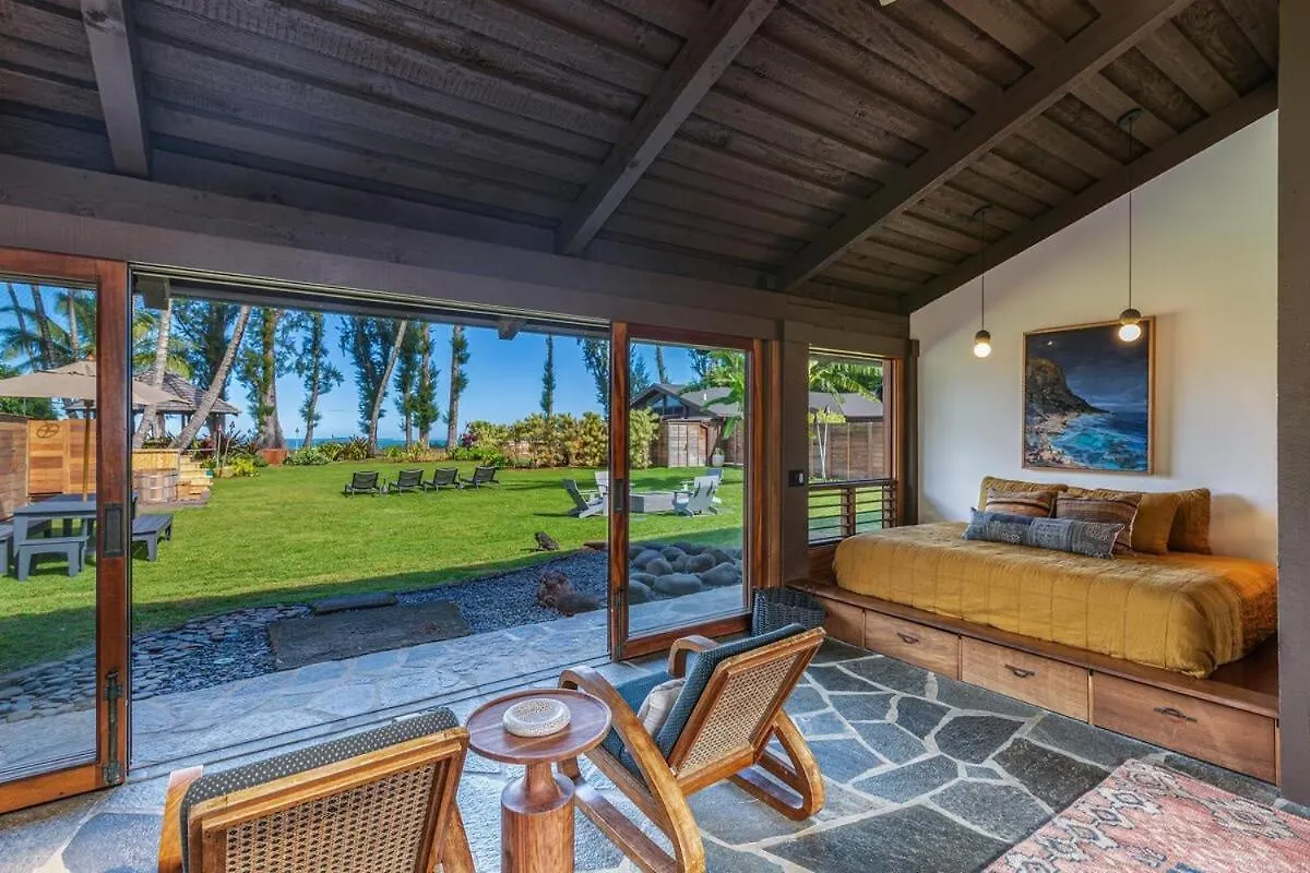 Hale Maluhia Hanalei Home بيت للعطل